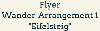 Download Flyer Eifelsteig